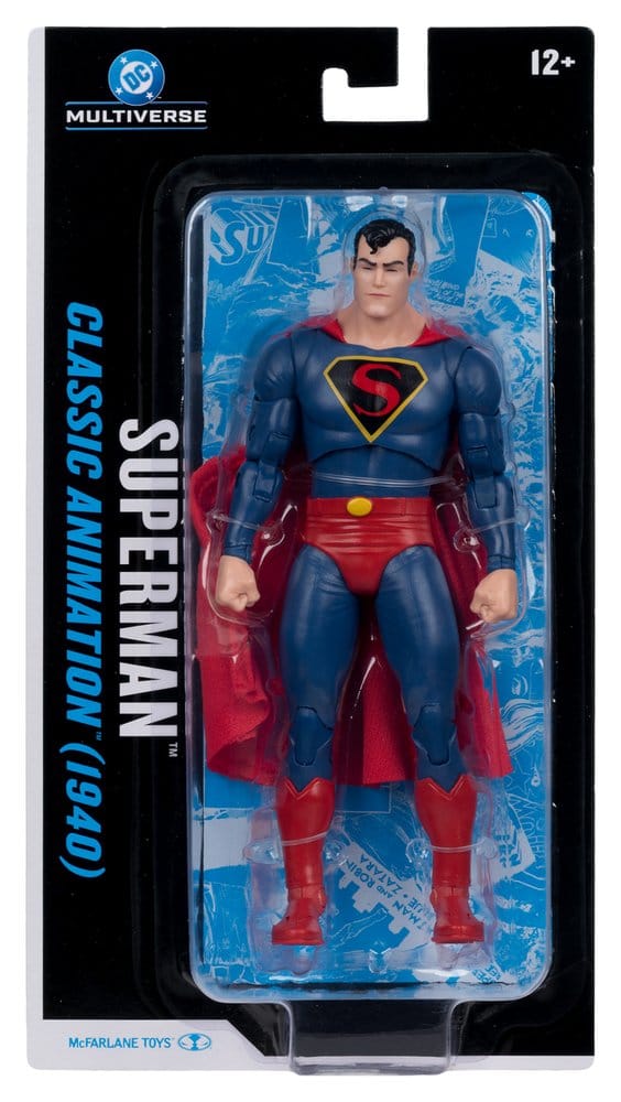 DC Multiverse Actionfigur Superman (Classic Animation 1940) 19 cm