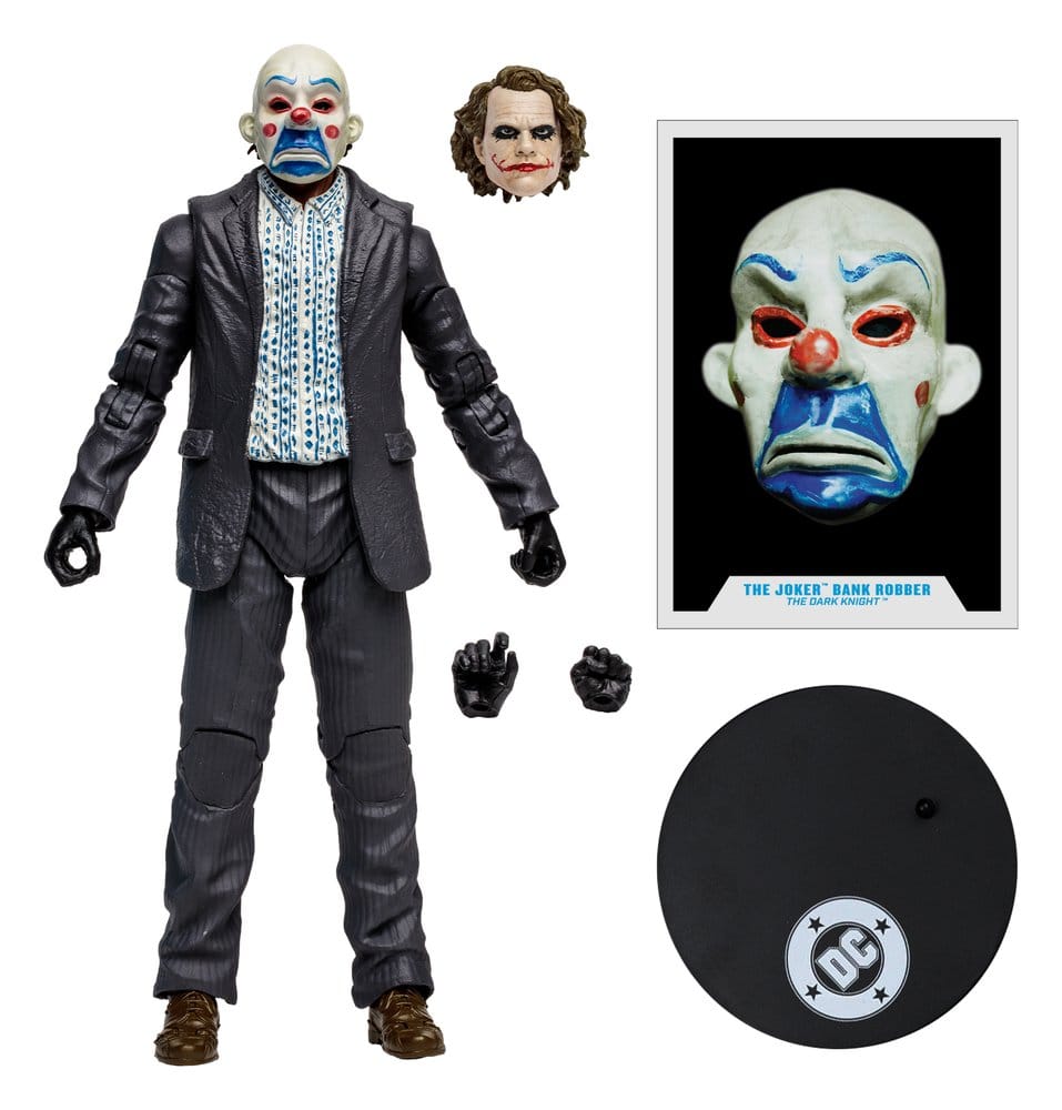 DC Multiverse McFarlane Vault Collection Actionfigur The Joker (Bank Robber) (The Dark Knight) 18 cm