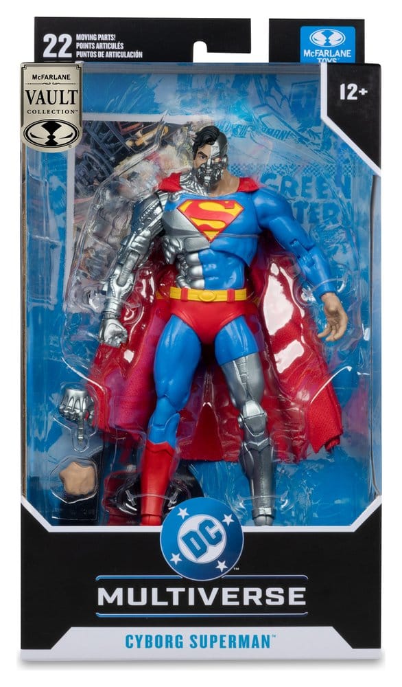 DC Multiverse McFarlane Vault Collection Actionfigur Cyborg Superman (Revenge of the Green Lanterns) 18 cm