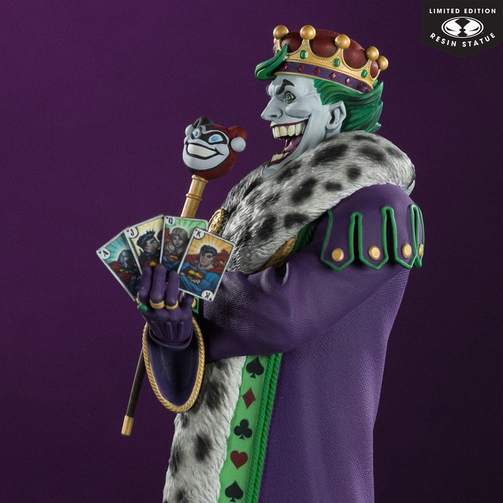 DC Direct Statue 1/10 The Joker Purple Craze: The Joker by Ed McGuiness 19 cm