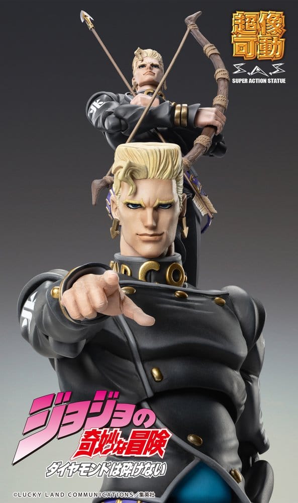 JoJo's Bizarre Adventure: Diamond Is Unbreakable Actionfigur Chozokado Keicho Nijimura & Bad Company 17 cm