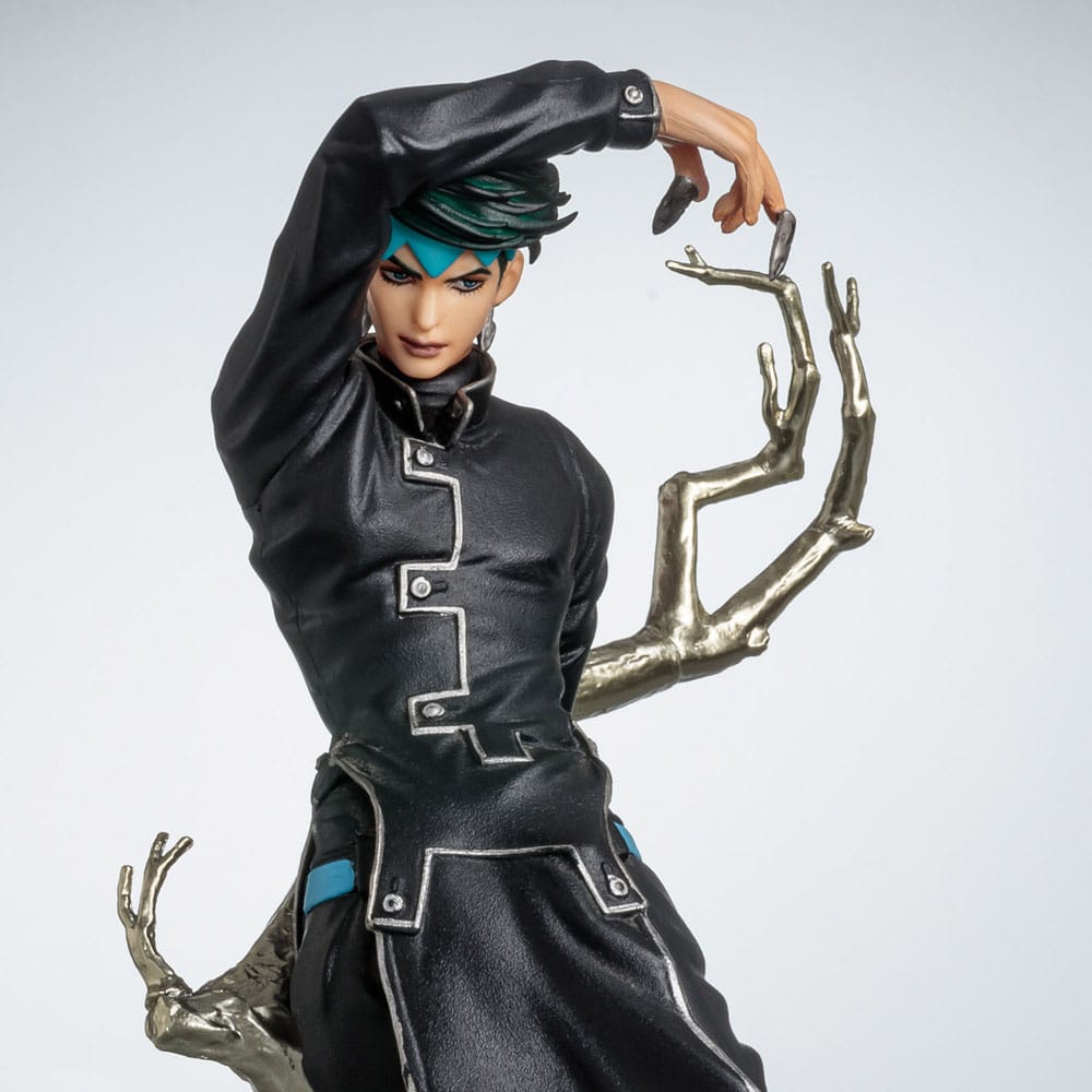 JoJo's Bizarre Adventure Kugelschreiber-Figur Rohan Kishibe Black Ver. 19 cm