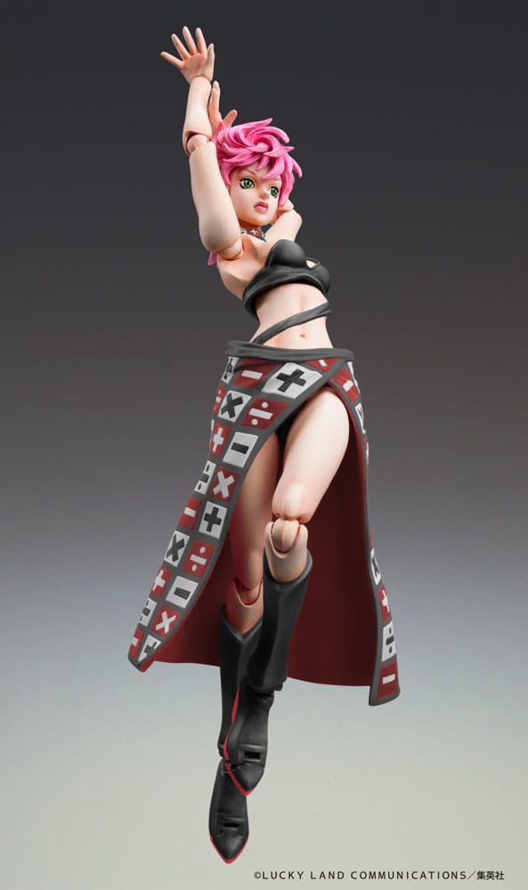 JoJo's Bizarre Adventure Part 5 Super Action Actionfigur Trish Una Black Ver. 15 cm   