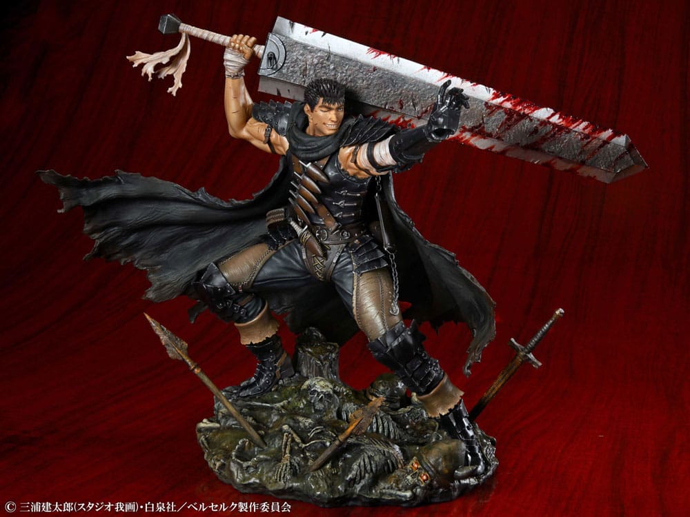 Berserk PVC Statue 1/7 Guts Black Swordsman Ver. 26 cm  