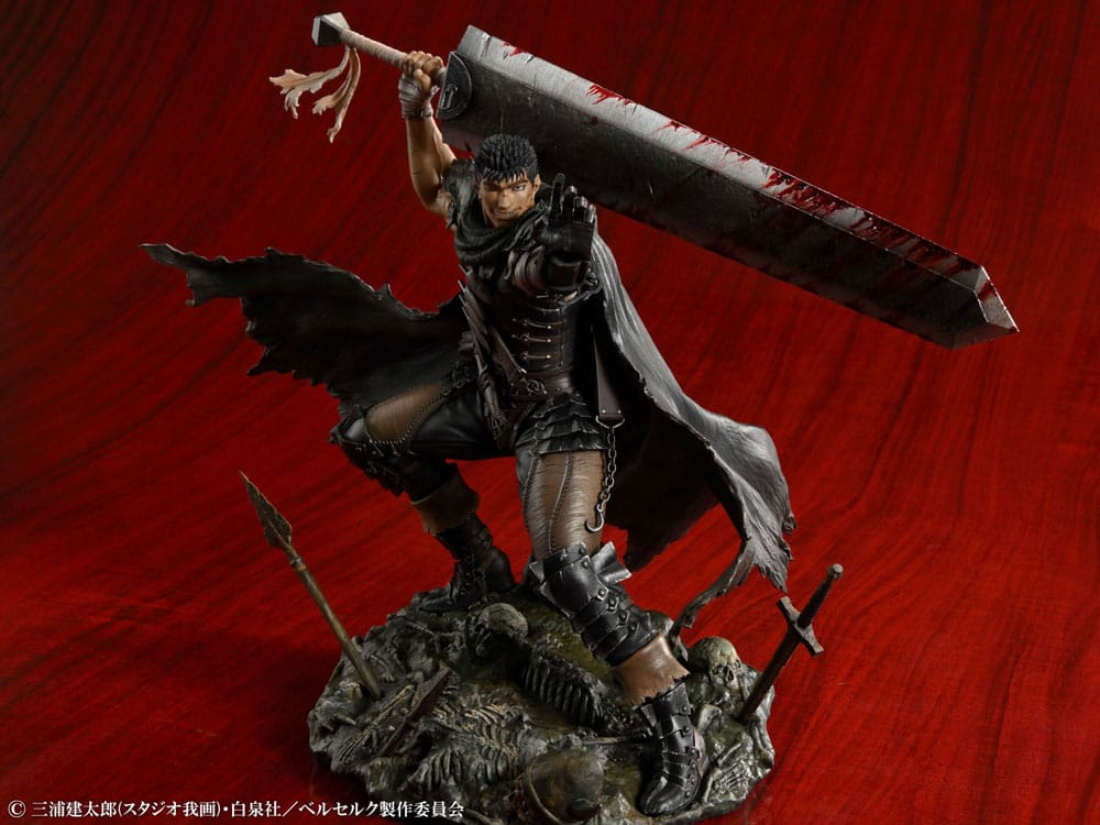 Berserk PVC Statue 1/7 Guts Black Swordsman Ver. 26 cm  