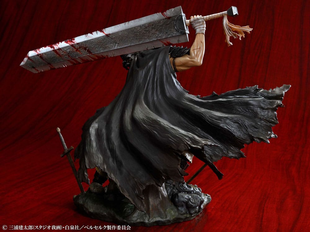 Berserk PVC Statue 1/7 Guts Black Swordsman Ver. 26 cm  