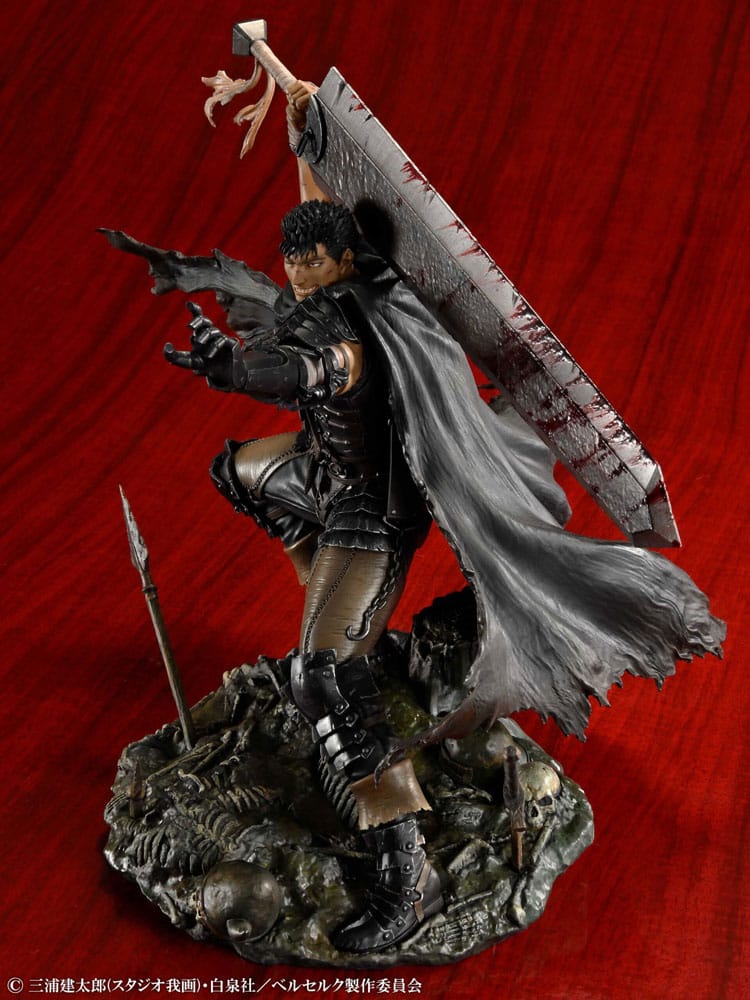Berserk PVC Statue 1/7 Guts Black Swordsman Ver. 26 cm  