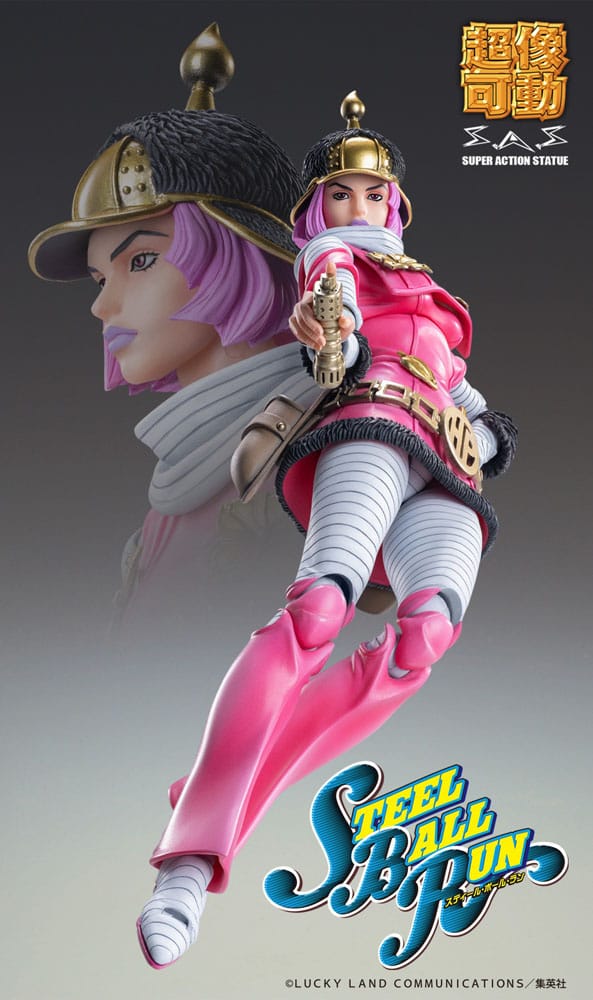 JoJo's Bizarre Adventure Part 7: Steel Ball Run Super Action Actionfigur Chozokado (Hot Pants) 16 cm 