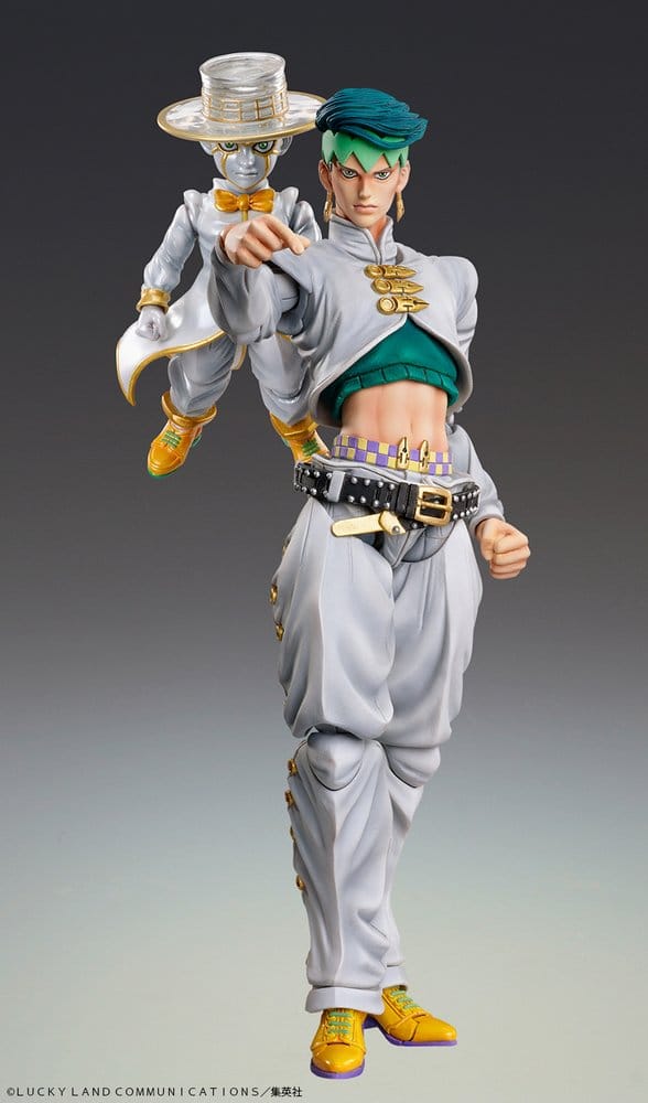JoJo's Bizarre Adventure: Diamond Is Unbreakable Action Actionfigur Chozokado Rohan Kishibe & Heaven's Door (Rerelease) 15 cm