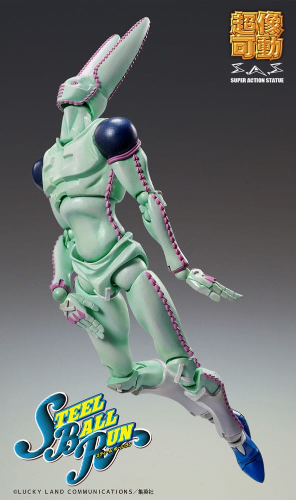 JoJo's Bizarre Adventure Part7 Steel Ball Run Super Action Actionfigur Chozokado D4C Second 20 cm 