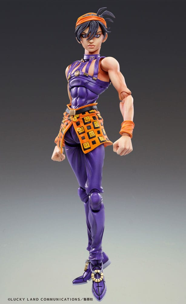 JoJo's Bizarre Adventure Part 5: Golden Wind Actionfigur Chozokado Narancia Ghirga & As 15 cm 