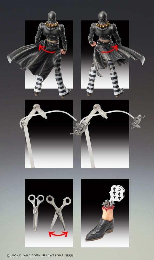 JoJo's Bizarre Adventure: Golden Wind Actionfigur Risotto Nero 16 cm