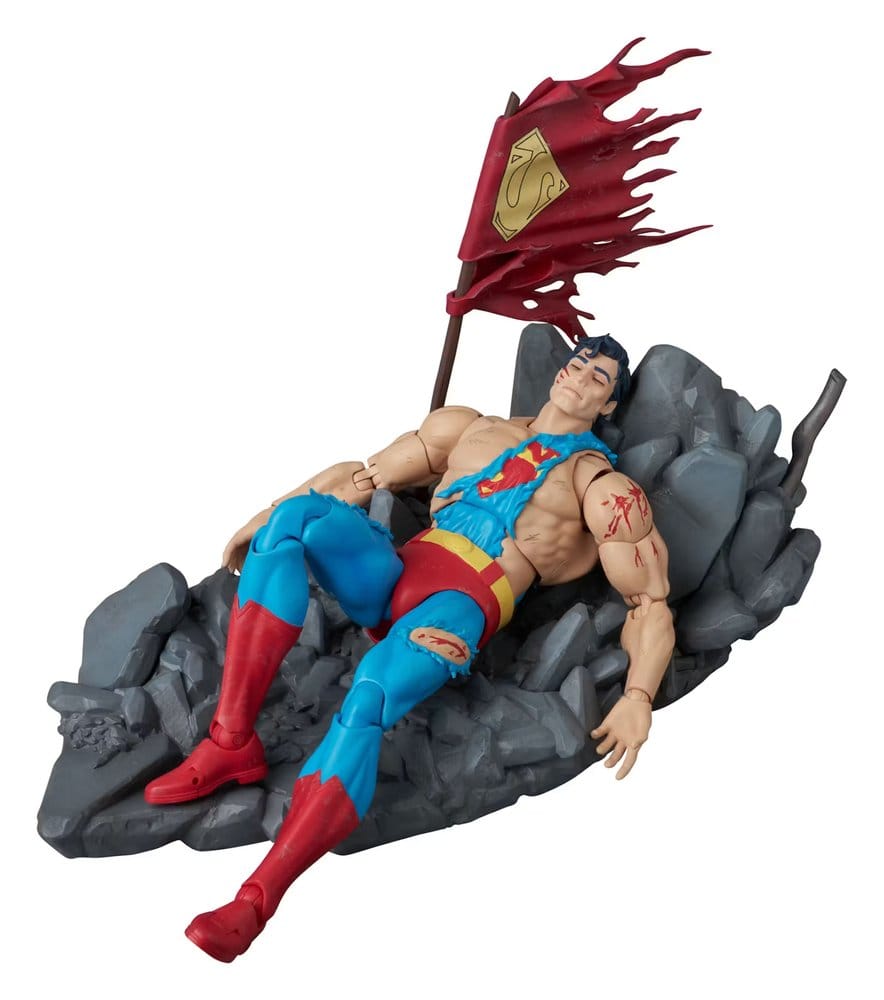 DC Comics MAFEX Actionfigur Superman (The Death of Superman) 16 cm