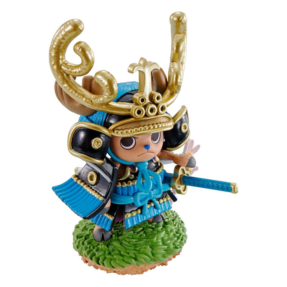 One Piece Petitrama PVC Mini-Statue Logbox Re Birth Wanokuni Vol. 2 Set 9 cm          