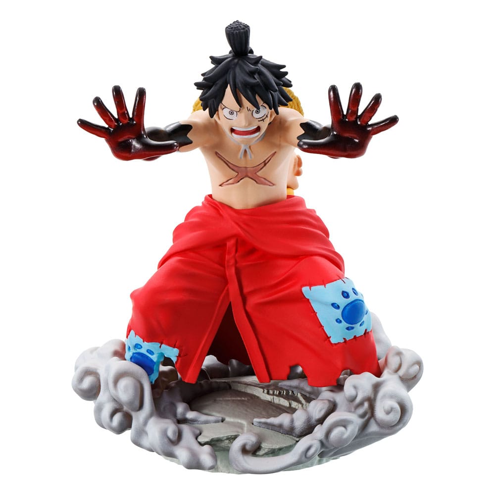 One Piece Petitrama PVC Mini-Statue Logbox Re Birth Wanokuni Vol. 2 Set 9 cm          