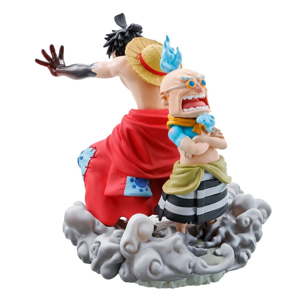 One Piece Petitrama PVC Mini-Statue Logbox Re Birth Wanokuni Vol. 2 Set 9 cm          