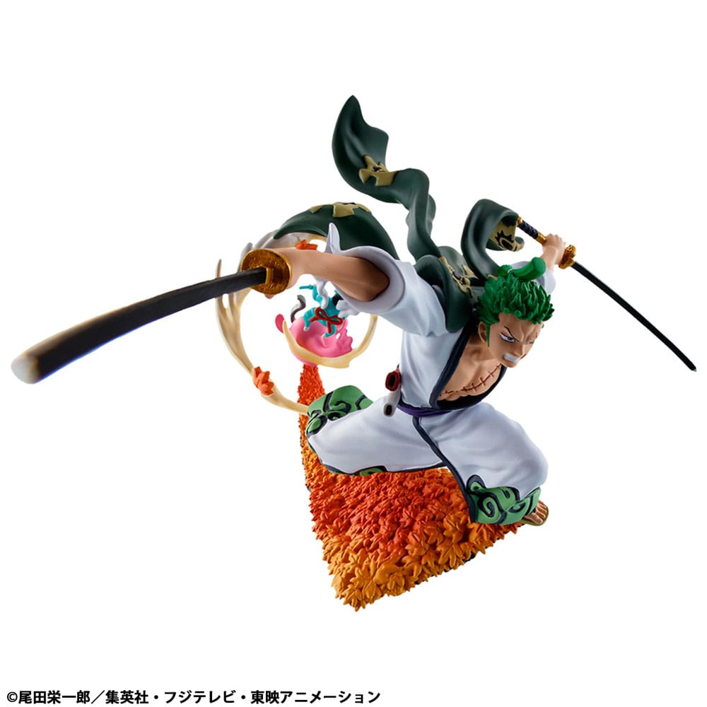 One Piece Petitrama PVC Mini-Statue Logbox Re Birth Wano Kuni Vol. 1 Set 9 cm   