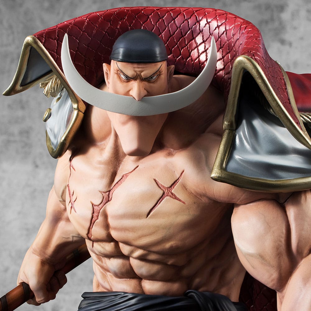 One Piece P.O.P PVC Statue NEO-Maximum White Beard Edward Newgate Super Limited Reprint Ver. 30 cm