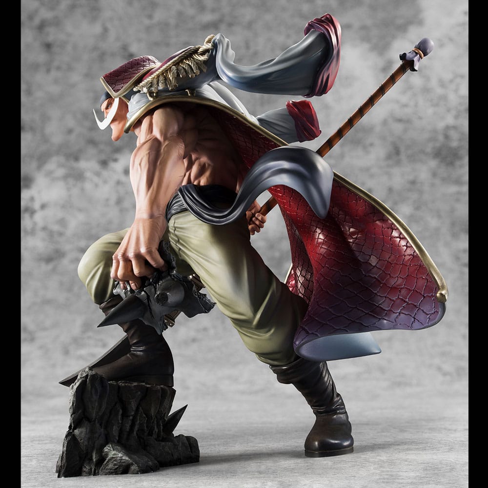 One Piece P.O.P PVC Statue NEO-Maximum White Beard Edward Newgate Super Limited Reprint Ver. 30 cm