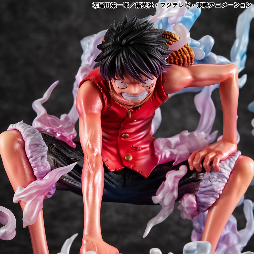 One Piece P.O.P PVC Statue Monkey D. Ruffy Gear 2 Limited Edition 19 cm