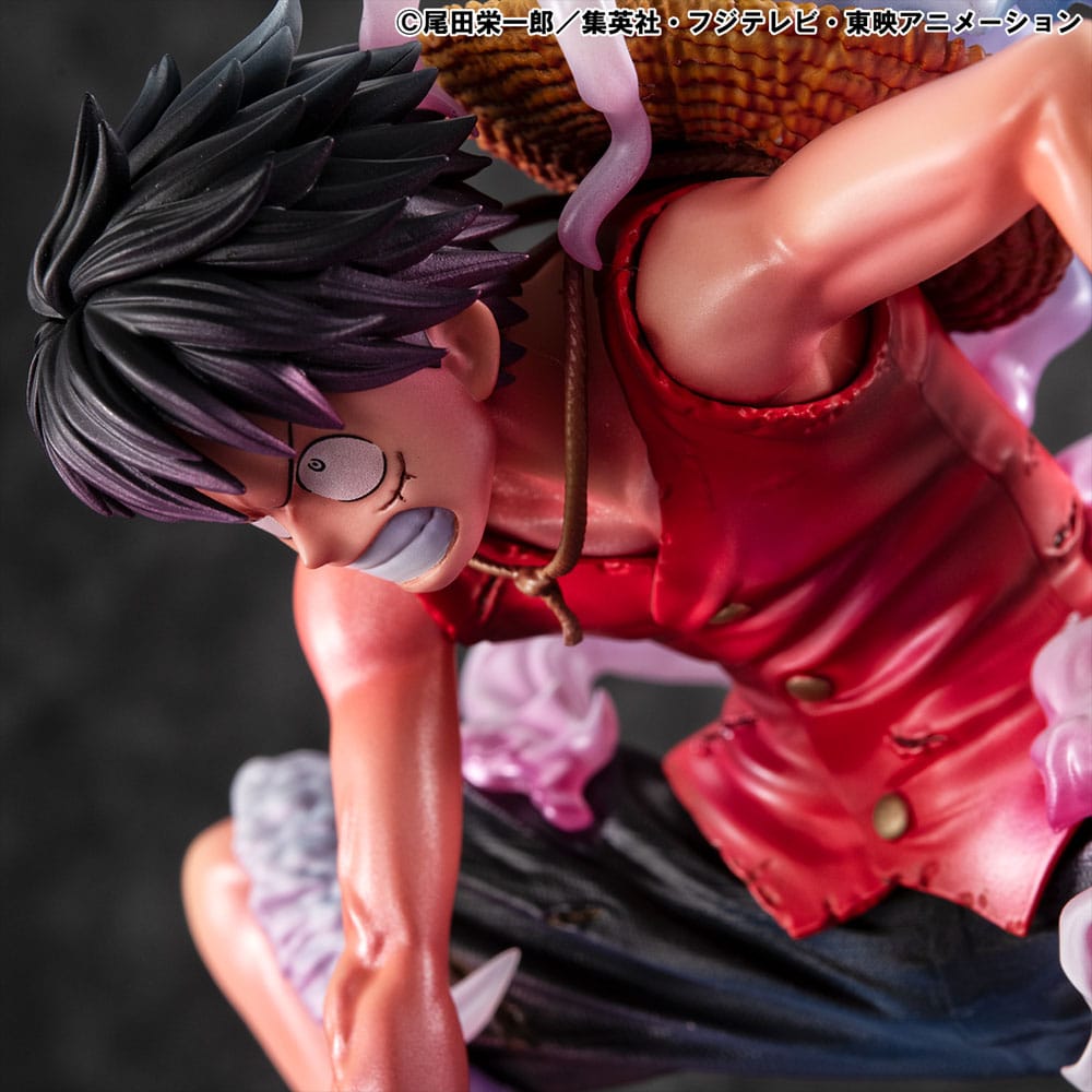 One Piece P.O.P PVC Statue Monkey D. Ruffy Gear 2 Limited Edition 19 cm