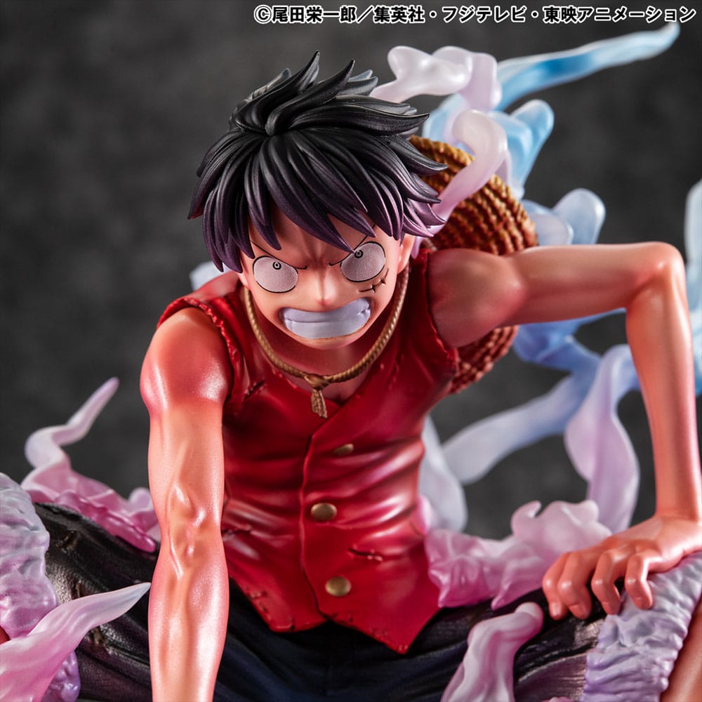 One Piece P.O.P PVC Statue Monkey D. Ruffy Gear 2 Limited Edition 19 cm