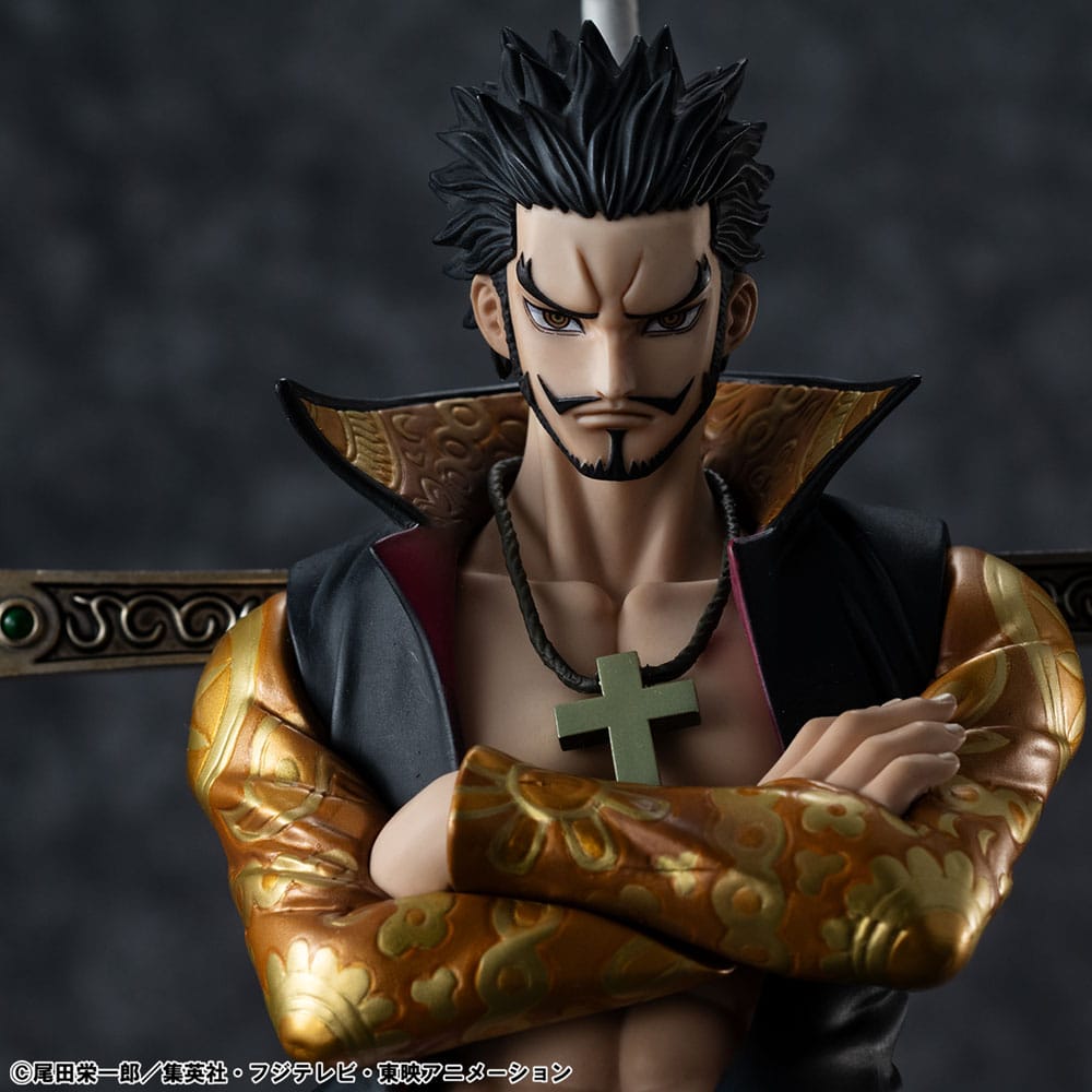 One Piece P.O.P SA-MAXIMUM PVC Statue Hawk Eye Dracule Mihawk Ver. R 29 cm 