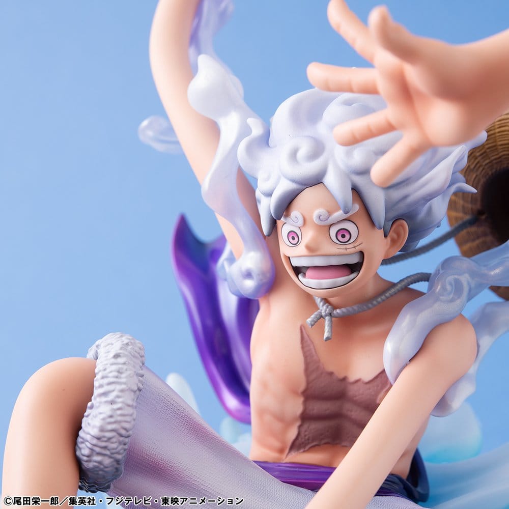One Piece Portrait.Of.Pirates PVC Figur "Evolutionary History" Monkey D. Luffy "Gear Fifth" 26 cm