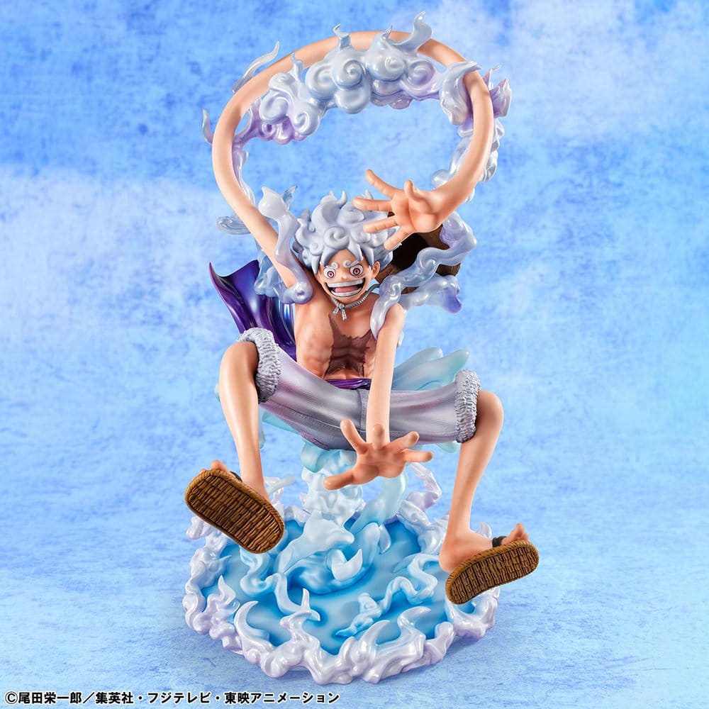 One Piece Portrait.Of.Pirates PVC Figur "Evolutionary History" Monkey D. Luffy "Gear Fifth" 26 cm