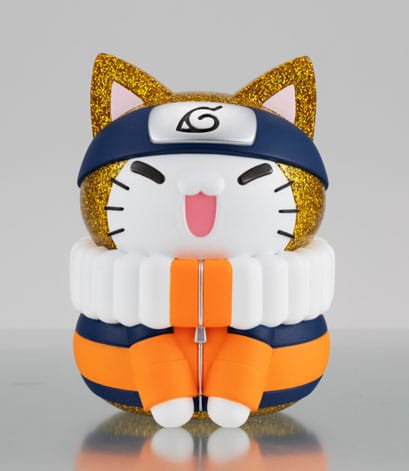 Naruto Shippuden Mega Cat Project Nyanto! Giant Nyaruto Series Sammelfigur Naruto Uzumaki Gold Ver. 10 cm    