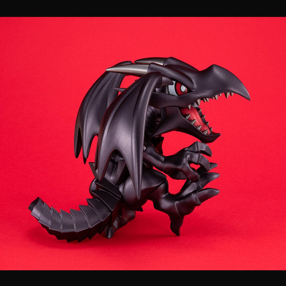 Yu-Gi-Oh! Duel Monsters Megatoon PVC Statue Red Eyes Black Dragon & The Winged Dragon of Ra 13 cm (with gift) 