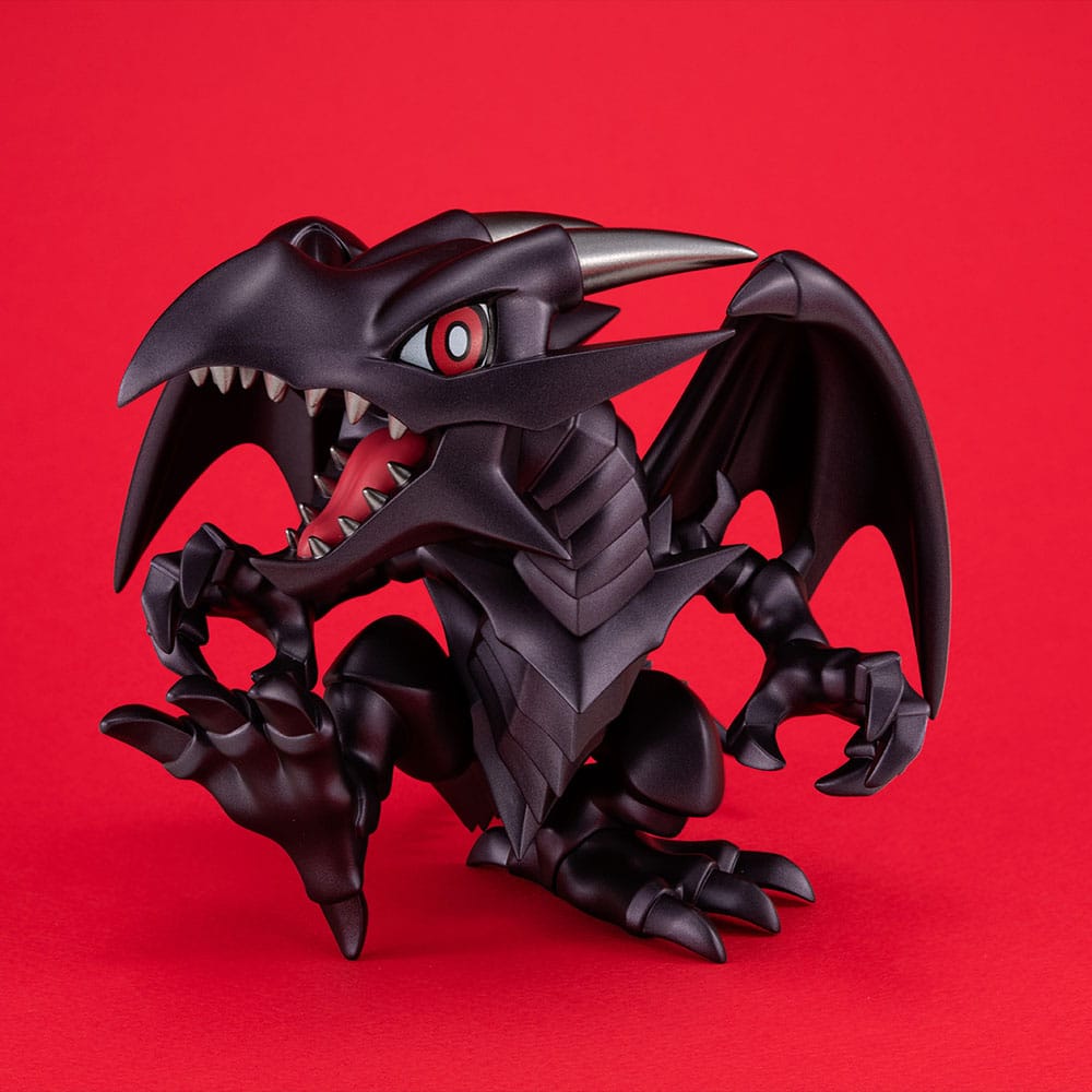 Yu-Gi-Oh! Duel Monsters Megatoon PVC Statue Red Eyes Black Dragon & The Winged Dragon of Ra 13 cm (with gift) 