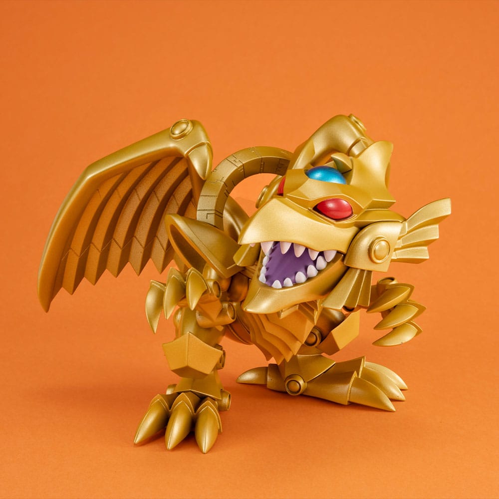 Yu-Gi-Oh! Duel Monsters Megatoon PVC Statue Red Eyes Black Dragon & The Winged Dragon of Ra 13 cm (with gift) 