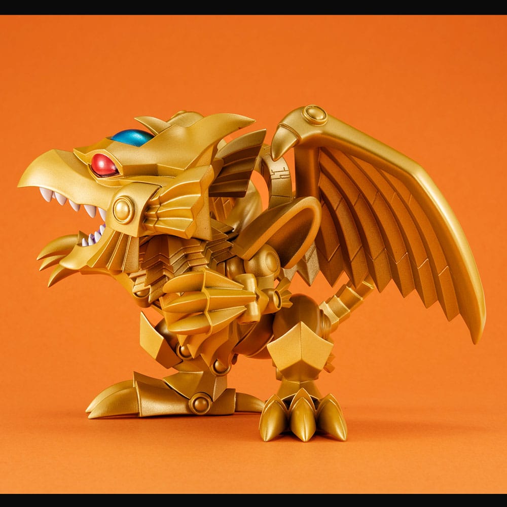 Yu-Gi-Oh! Duel Monsters Megatoon PVC Statue Red Eyes Black Dragon & The Winged Dragon of Ra 13 cm (with gift) 