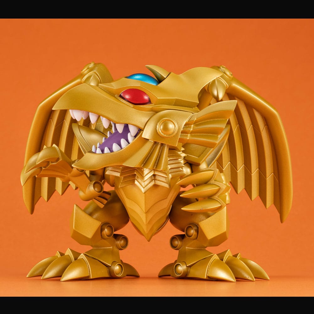 Yu-Gi-Oh! Duel Monsters Megatoon PVC Statue Red Eyes Black Dragon & The Winged Dragon of Ra 13 cm (with gift) 