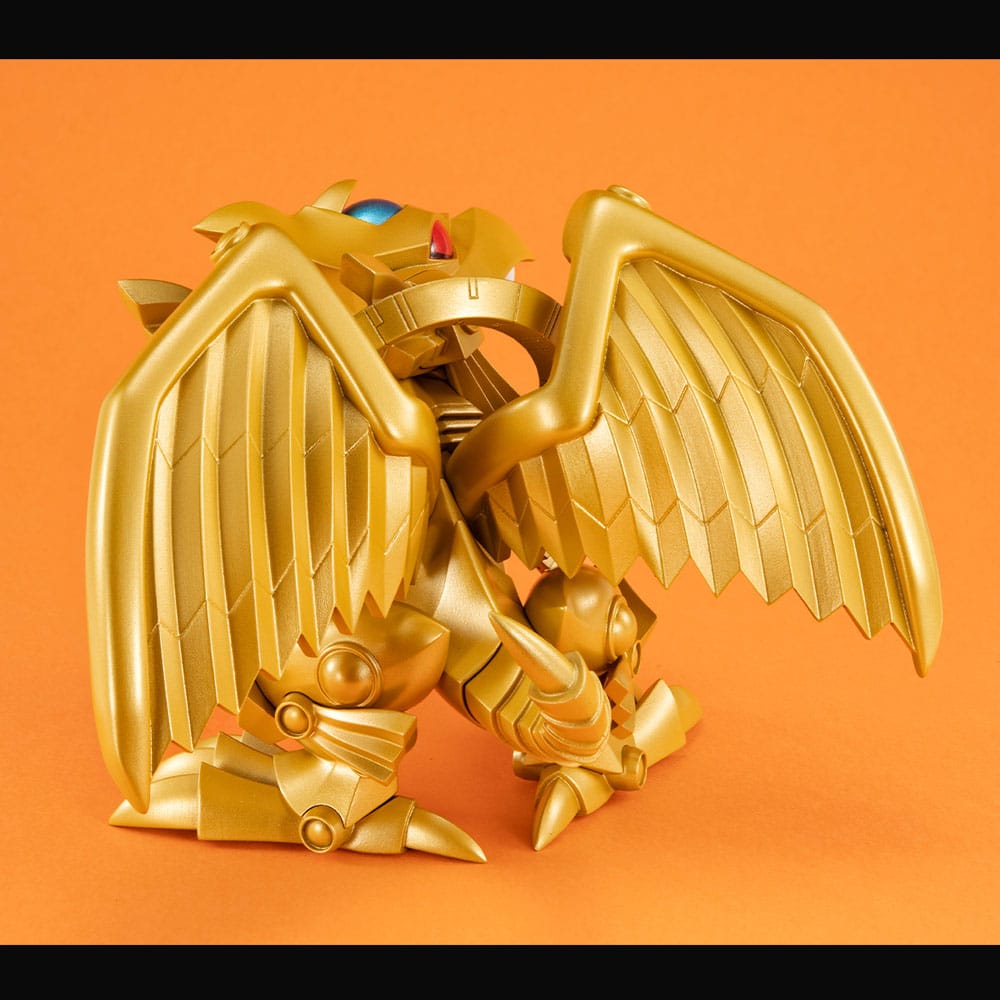 Yu-Gi-Oh! Duel Monsters Megatoon PVC Statue Red Eyes Black Dragon & The Winged Dragon of Ra 13 cm (with gift) 