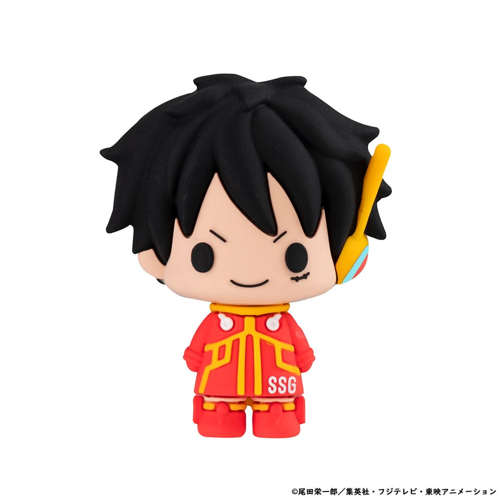 One Piece Chokorin Mascot Series Sammelfiguren 6er-Pack Egghead Ver. 5 cm 