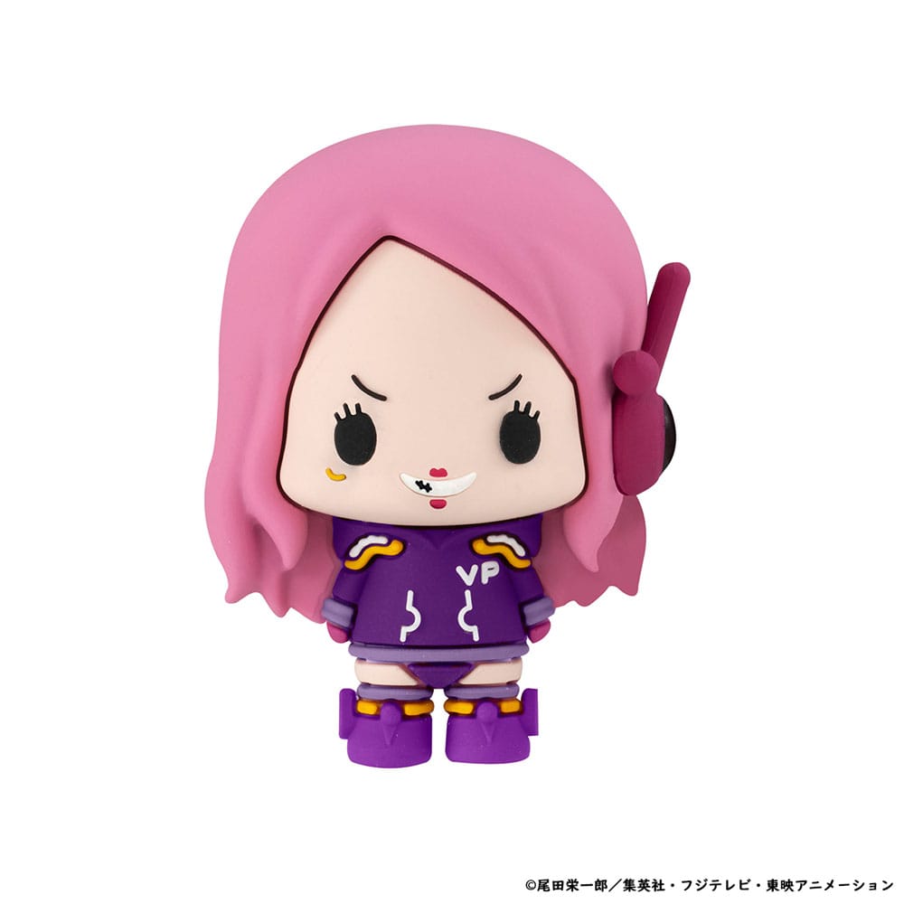 One Piece Chokorin Mascot Series Sammelfiguren 6er-Pack Egghead Ver. 5 cm 