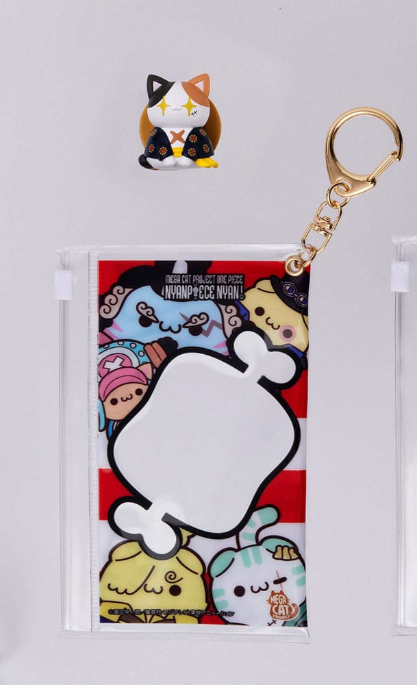 One Piece Mega Cat Project Nyan Piece Nyan! Sammelfigur mit Tasche Luffy 2025 Limited Edition 7 cm         