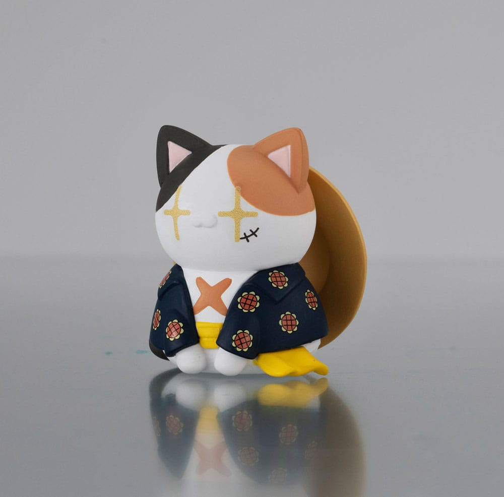 One Piece Mega Cat Project Nyan Piece Nyan! Sammelfigur mit Tasche Luffy 2025 Limited Edition 7 cm         