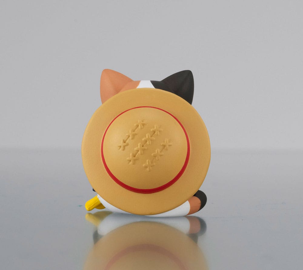 One Piece Mega Cat Project Nyan Piece Nyan! Sammelfigur mit Tasche Luffy 2025 Limited Edition 7 cm         