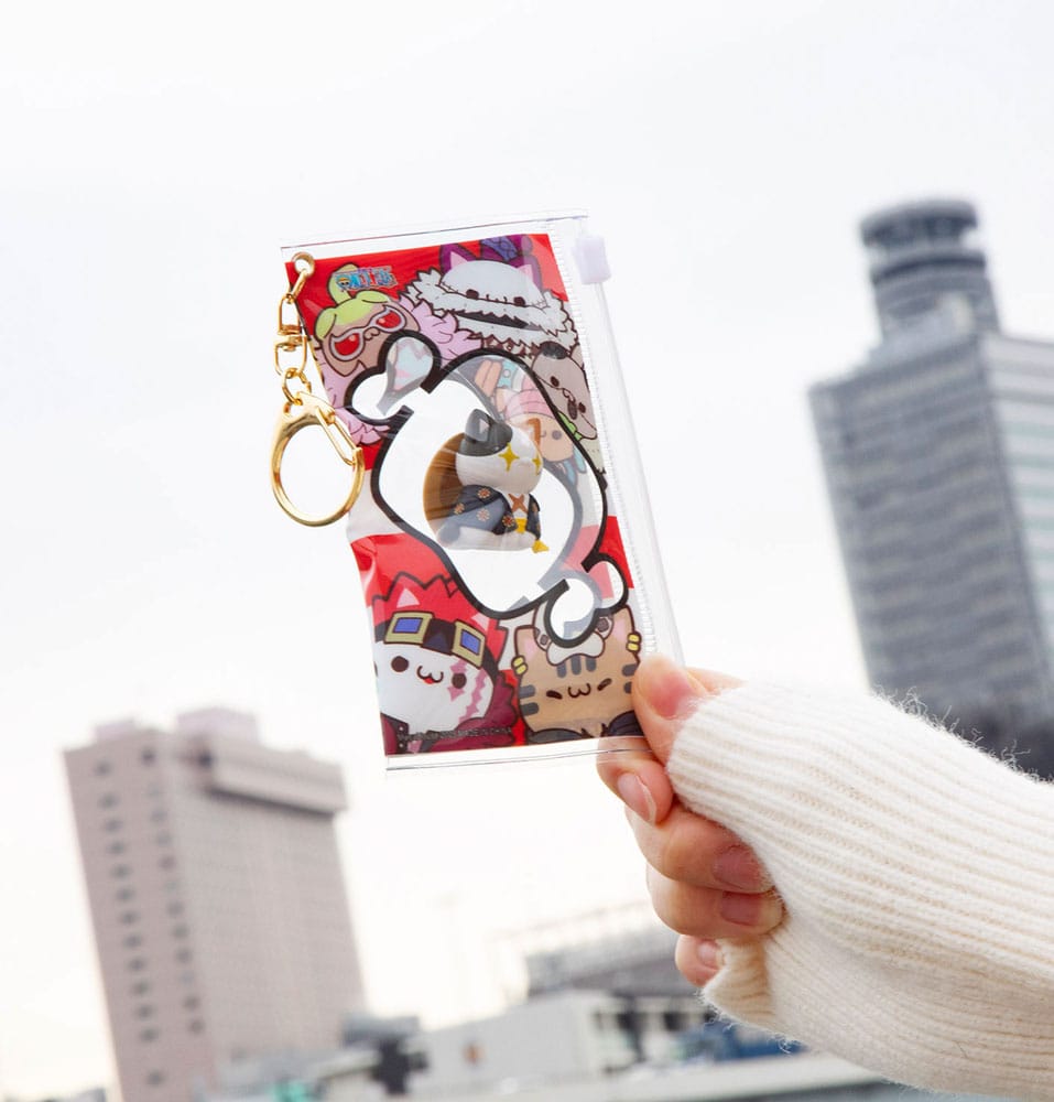 One Piece Mega Cat Project Nyan Piece Nyan! Sammelfigur mit Tasche Luffy 2025 Limited Edition 7 cm         