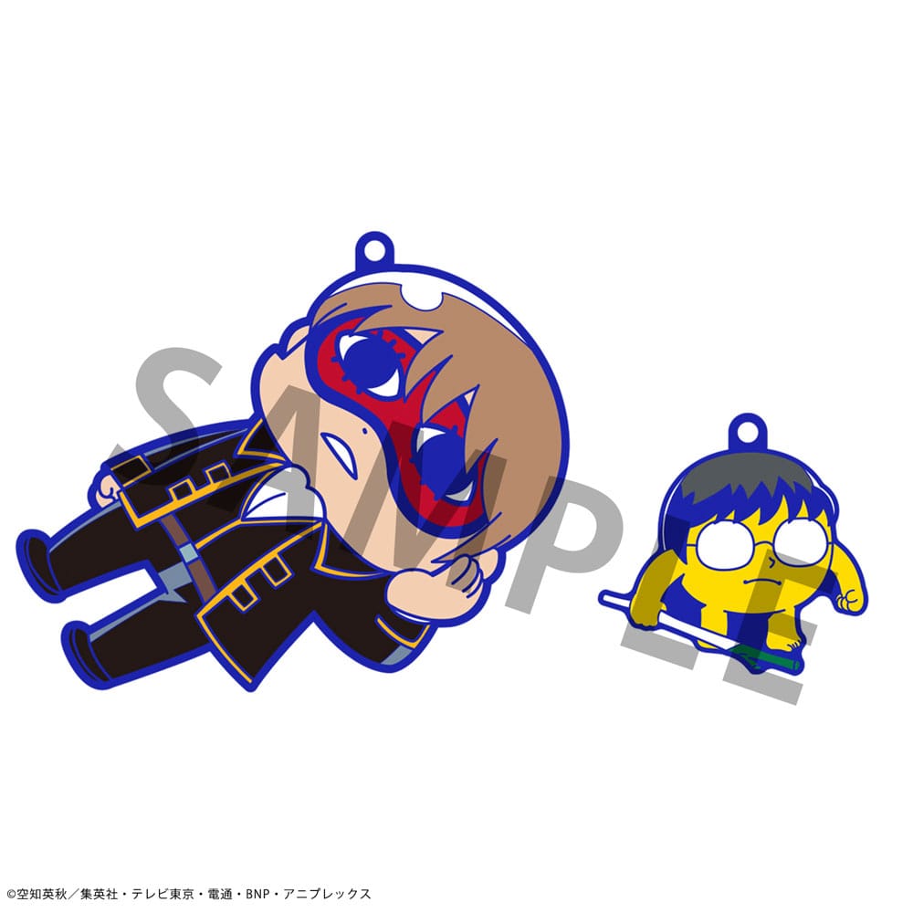 Gintama x Okawabukubu Rubber Mascot Buddycolle Gummi-Anhänger Gintama Oshanti 7 cm Sortiment (8)            
