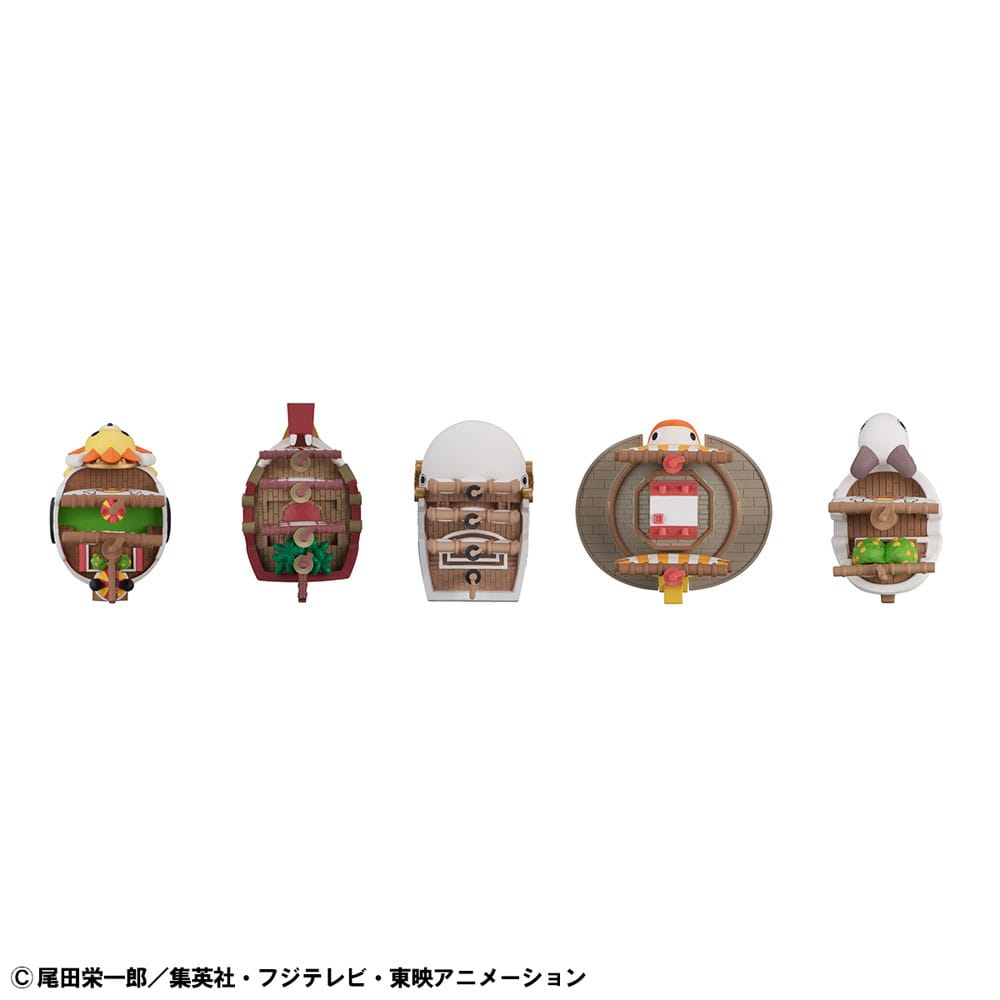 One Piece Yuracolle Series Sammelfiguren 5er-Pack Grand Line 6 cm  