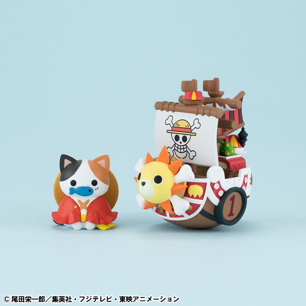 One Piece Yuracolle Series Sammelfiguren 5er-Pack Grand Line 6 cm  