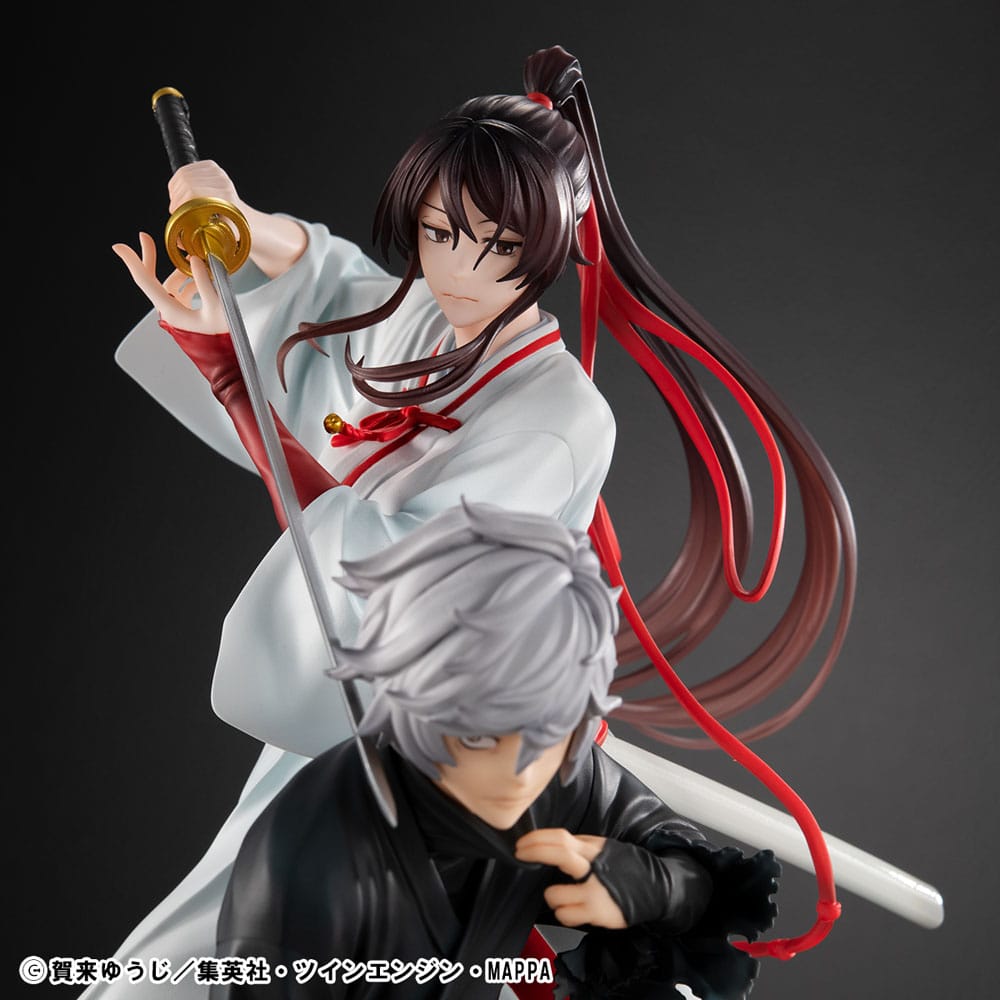 Hell´s Paradise Lucrea PVC Statuen 2er-Set Gabimaru & Sagiri Yamada Asaemon 20 cm        