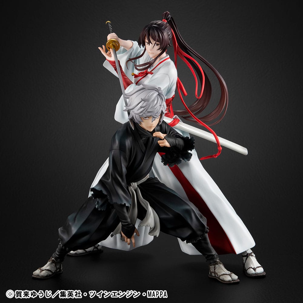 Hell´s Paradise Lucrea PVC Statuen 2er-Set Gabimaru & Sagiri Yamada Asaemon 20 cm        