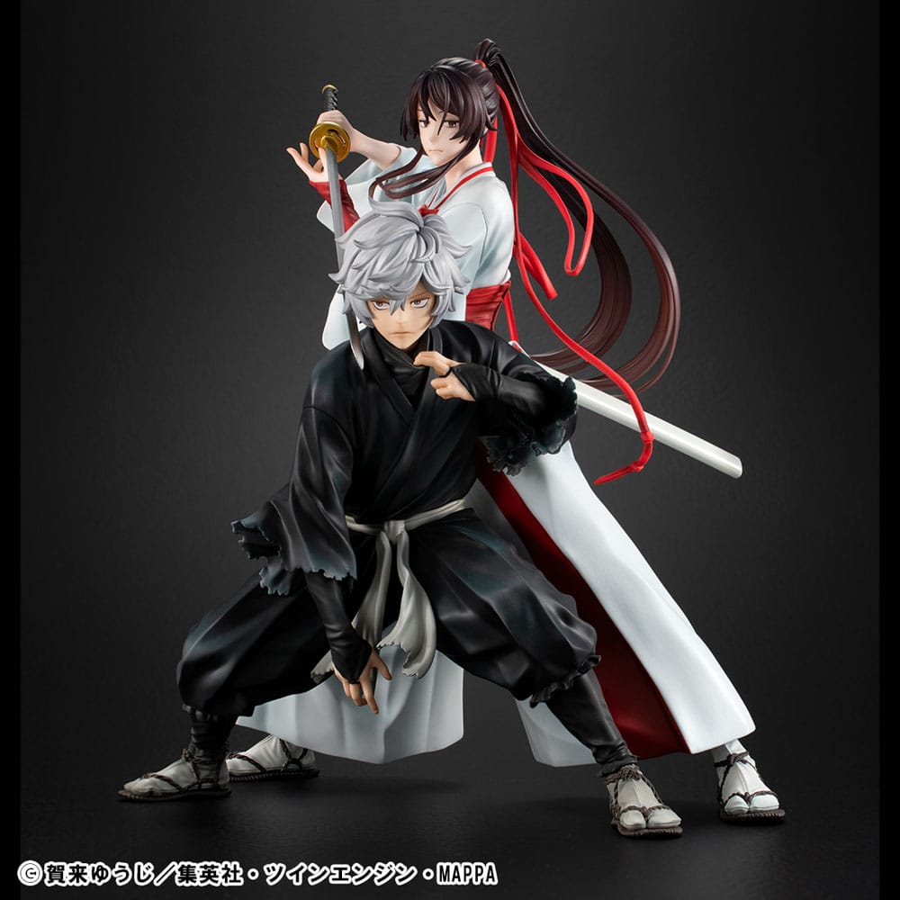 Hell´s Paradise Lucrea PVC Statuen 2er-Set Gabimaru & Sagiri Yamada Asaemon 20 cm        