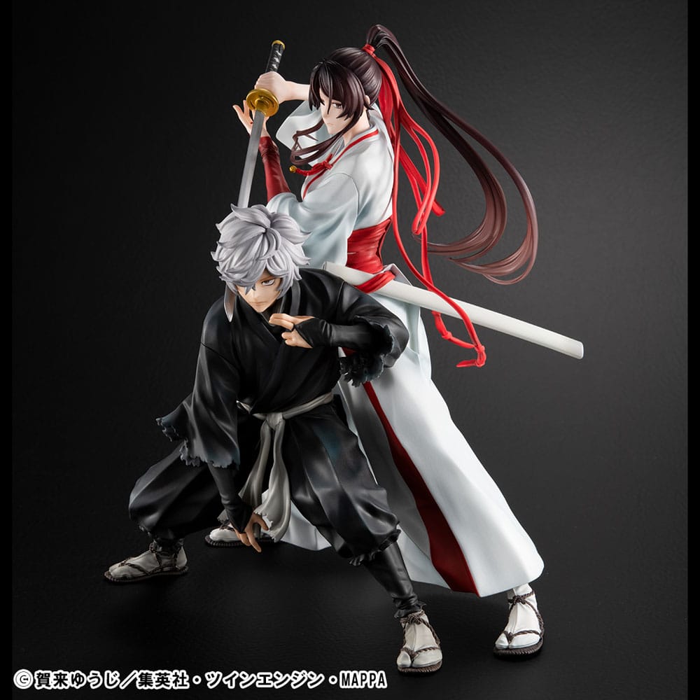 Hell´s Paradise Lucrea PVC Statuen 2er-Set Gabimaru & Sagiri Yamada Asaemon 20 cm        