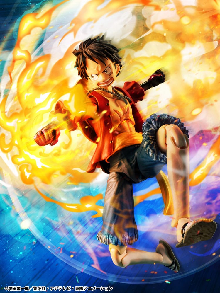 One Piece Variable Action Heroes Actionfigur Monkey D. Luffy Arnament Haki 16 cm